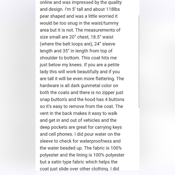 Calvin Klein ladies trench coat, new - Picture 7 of 7